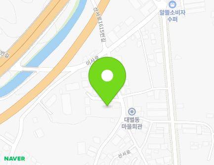 1605 Sanseo-ro, Dong-gu, Daejeon, Republic of Korea Map
