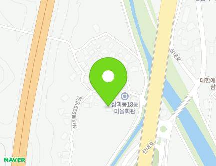15-11 Sannae-ro 929beon-gil, Dong-gu, Daejeon, Republic of Korea Map