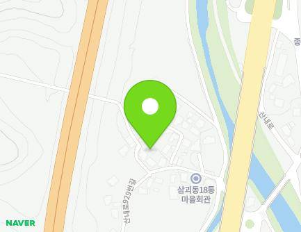 81-9 Sannae-ro 929beon-gil, Dong-gu, Daejeon, Republic of Korea Map