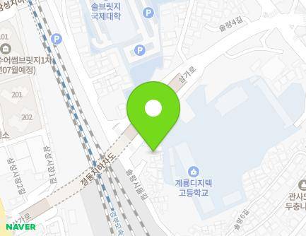 168 Sollangsiul-gil, Dong-gu, Daejeon, Republic of Korea Map