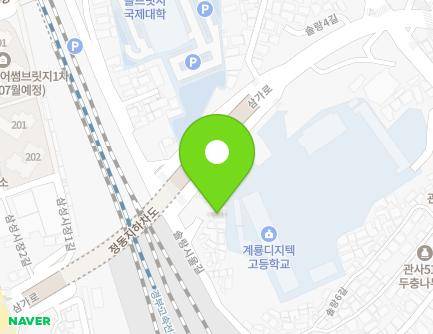 162 Sollangsiul-gil, Dong-gu, Daejeon, Republic of Korea Map