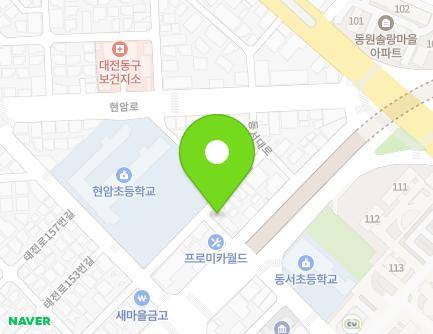 1519-6 Dongseo-daero, Dong-gu, Daejeon, Republic of Korea Map