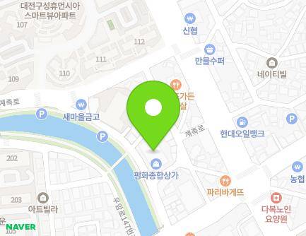 173 Dongseo-daero 1572beon-gil, Dong-gu, Daejeon, Republic of Korea Map