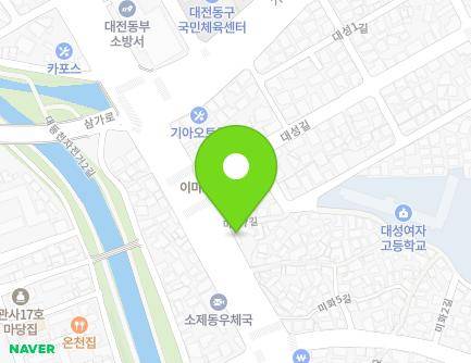276 Gyejok-ro, Dong-gu, Daejeon, Republic of Korea Map