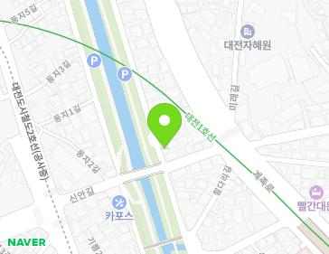 58 Daedongcheonuan 4-gil, Dong-gu, Daejeon, Republic of Korea Map