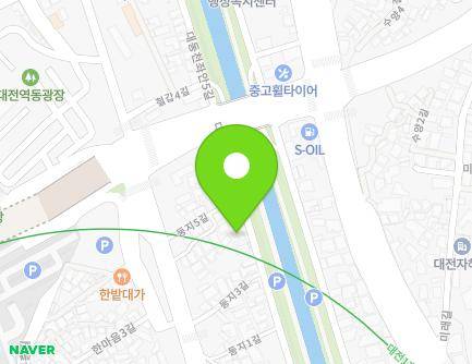 105 Daedongcheonjwaan 4-gil, Dong-gu, Daejeon, Republic of Korea Map