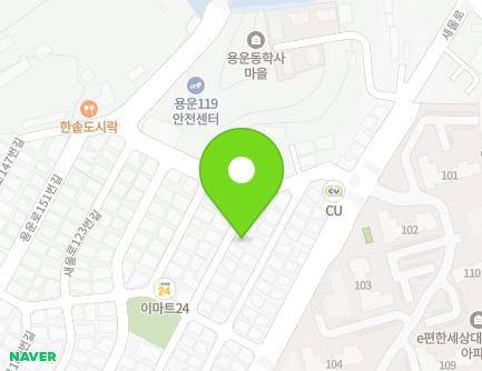 16-16 Saeul-ro 123beon-gil, Dong-gu, Daejeon, Republic of Korea Map