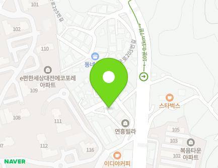 57-5 Yongun-ro 205beon-gil, Dong-gu, Daejeon, Republic of Korea Map