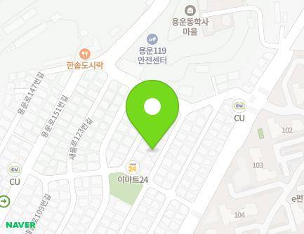 16-7 Saeul-ro 123beon-gil, Dong-gu, Daejeon, Republic of Korea Map