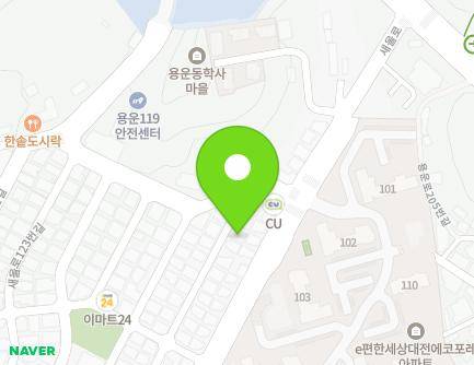8-24 Saeul-ro 123beon-gil, Dong-gu, Daejeon, Republic of Korea Map