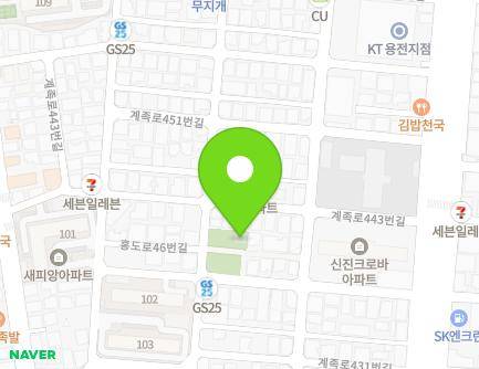 32 Gyejok-ro 437beon-gil, Dong-gu, Daejeon, Republic of Korea Map