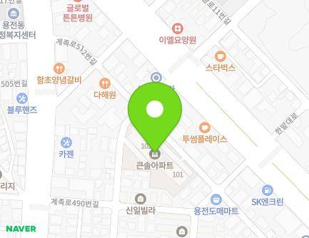 42 Gyejok-ro 512beon-gil, Dong-gu, Daejeon, Republic of Korea Map