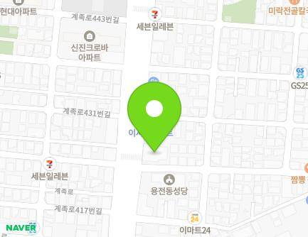 426 Gyejok-ro, Dong-gu, Daejeon, Republic of Korea Map