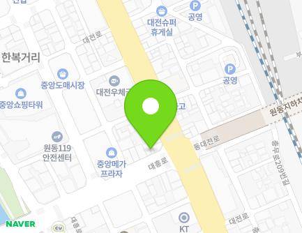 211 Daeheung-ro, Dong-gu, Daejeon, Republic of Korea Map
