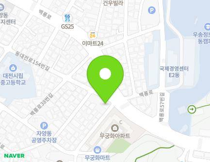 48 Baengnyong-ro, Dong-gu, Daejeon, Republic of Korea Map