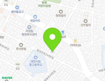 28-15 Baengnyong-ro, Dong-gu, Daejeon, Republic of Korea Map