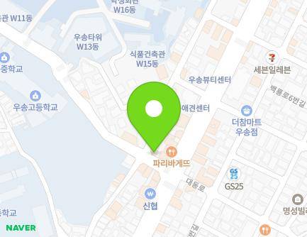 6 Dongdaejeon-ro 131beon-gil, Dong-gu, Daejeon, Republic of Korea Map