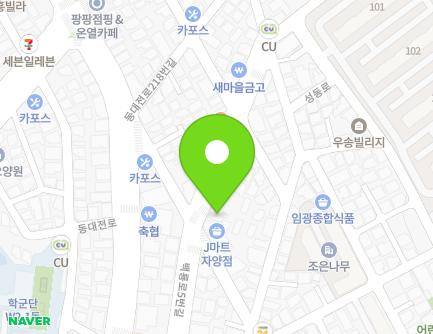100 Baengnyong-ro 5beon-gil, Dong-gu, Daejeon, Republic of Korea Map
