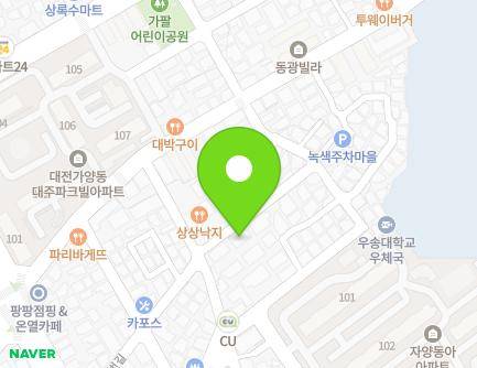 42 Dongdaejeon-ro 218beon-gil, Dong-gu, Daejeon, Republic of Korea Map