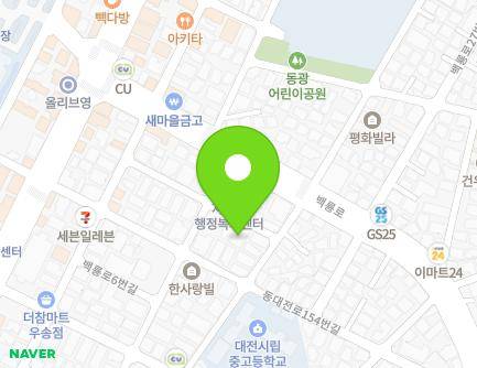 9-10 Baengnyong-ro 14beon-gil, Dong-gu, Daejeon, Republic of Korea Map