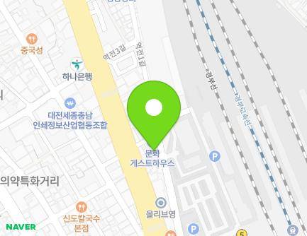 39 Yeokjeon 1-gil, Dong-gu, Daejeon, Republic of Korea Map
