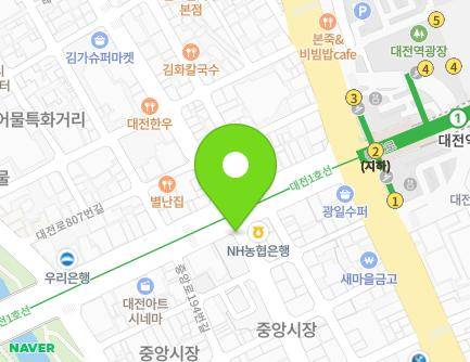 200-1 Jungang-ro, Dong-gu, Daejeon, Republic of Korea Map