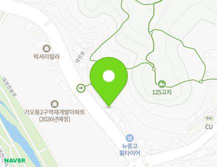 492 Daejeon-ro, Dong-gu, Daejeon, Republic of Korea Map
