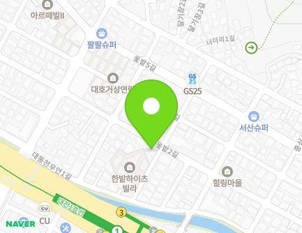 82 Otbat 2-gil, Dong-gu, Daejeon, Republic of Korea Map