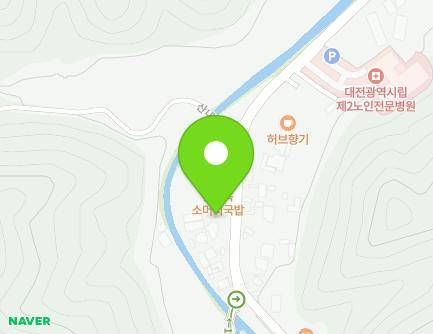 281 Sannae-ro, Dong-gu, Daejeon, Republic of Korea Map
