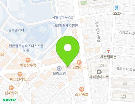 5-1 Hannam-ro, Dong-gu, Daejeon, Republic of Korea Map