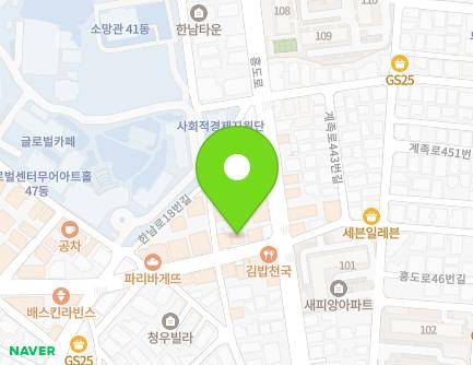 4 Hannam-ro, Dong-gu, Daejeon, Republic of Korea Map