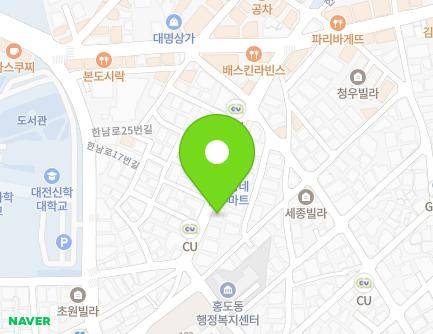 37 Hannam-ro 17beon-gil, Dong-gu, Daejeon, Republic of Korea Map