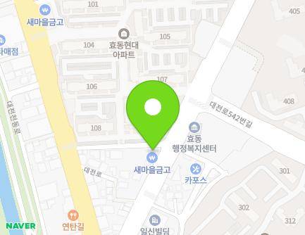 19-1 Gyejok-ro, Dong-gu, Daejeon, Republic of Korea Map