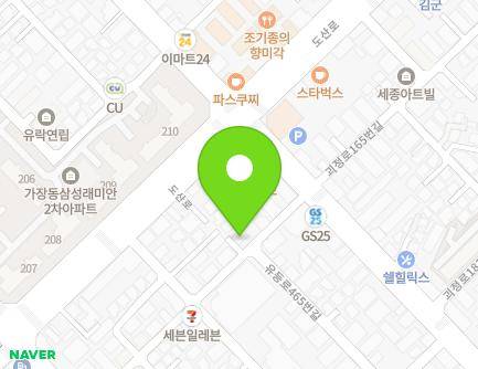 12 Goejeong-ro 166beon-gil, Seo-gu, Daejeon, Republic of Korea Map