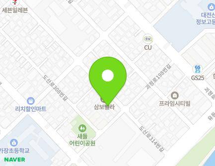 72 Dosan-ro 314beon-gil, Seo-gu, Daejeon, Republic of Korea Map