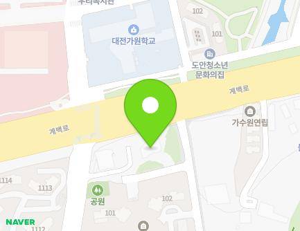 322 Gubongsanbuk-ro, Seo-gu, Daejeon, Republic of Korea Map