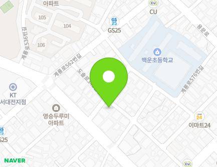 39 Dosol-ro 349beon-gil, Seo-gu, Daejeon, Republic of Korea Map