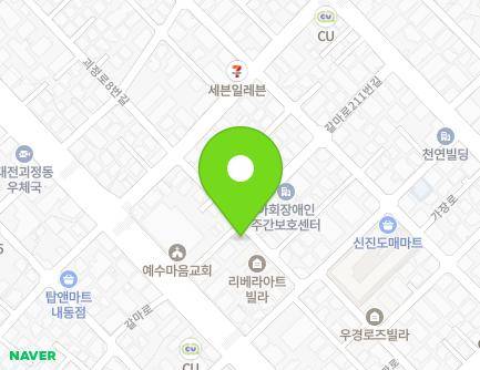 106 Goejeong-ro 8beon-gil, Seo-gu, Daejeon, Republic of Korea Map
