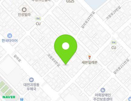 75 Goejeong-ro 8beon-gil, Seo-gu, Daejeon, Republic of Korea Map