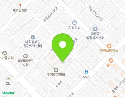 80 Goejeong-ro 98beon-gil, Seo-gu, Daejeon, Republic of Korea Map