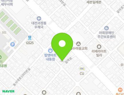 212-10 Galma-ro, Seo-gu, Daejeon, Republic of Korea Map