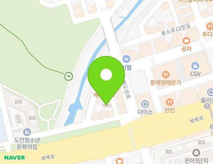 13-23 Wondoan-ro, Seo-gu, Daejeon, Republic of Korea Map