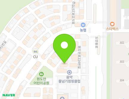 15-10 Wondoan-ro 242beon-gil, Seo-gu, Daejeon, Republic of Korea Map