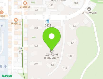 136 Doanbuk-ro, Seo-gu, Daejeon, Republic of Korea Map