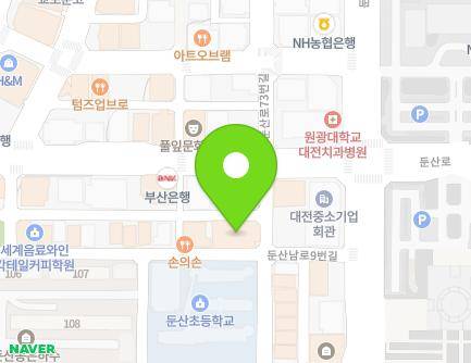 12 Dunsan-ro 74beon-gil, Seo-gu, Daejeon, Republic of Korea Map