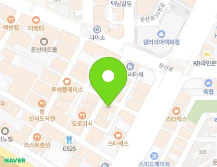 32-21 Dunsan-ro, Seo-gu, Daejeon, Republic of Korea Map