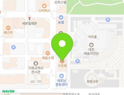 22 Dunsan-daero 117beon-gil, Seo-gu, Daejeon, Republic of Korea Map