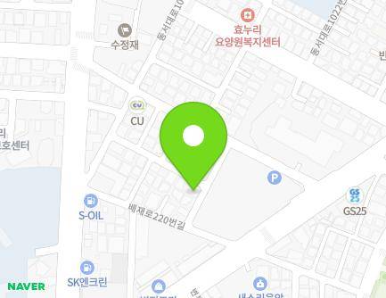 25-7 Baejae-ro 220beon-gil, Seo-gu, Daejeon, Republic of Korea Map