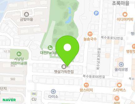 51 Boksudong-ro 52beon-gil, Seo-gu, Daejeon, Republic of Korea Map