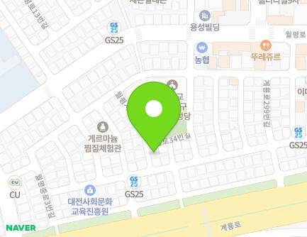 26-11 Wolpyeong-ro 34beon-gil, Seo-gu, Daejeon, Republic of Korea Map